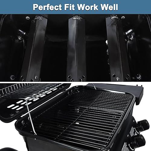 Miniatura 9 de Adviace Piezas de repuesto para parrilla de gas Expert Grill XG10-101-002-02 de 3 quemadores, placas de calor de acero porcelánico para parrilla de