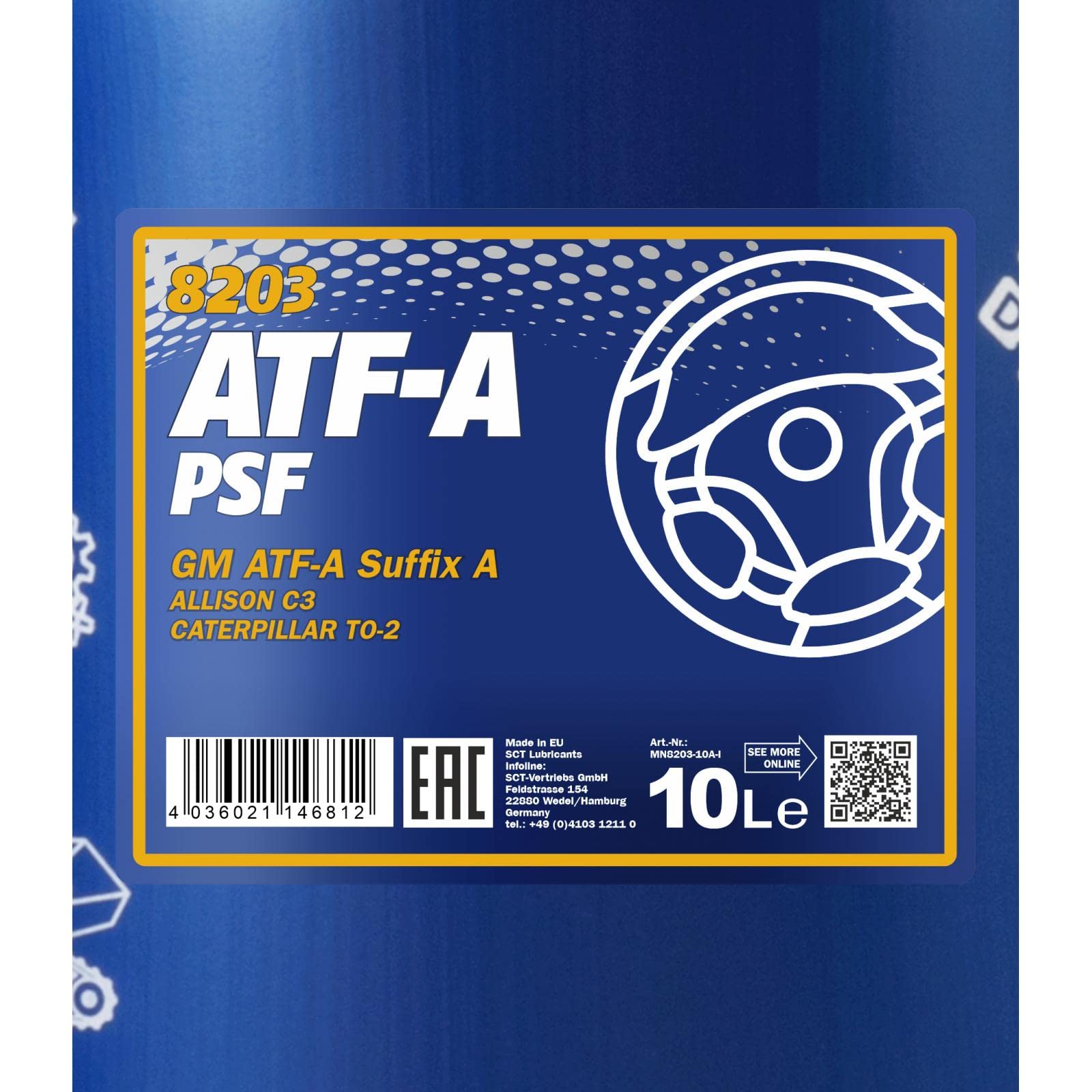 MANNOL ATF-a Automatic Fluid, 1 Litri