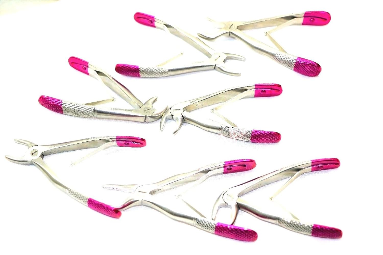 German Premium Pedo Extracting Forceps 7pc Kelin Set Dental Instruments Children (CYNAMED)