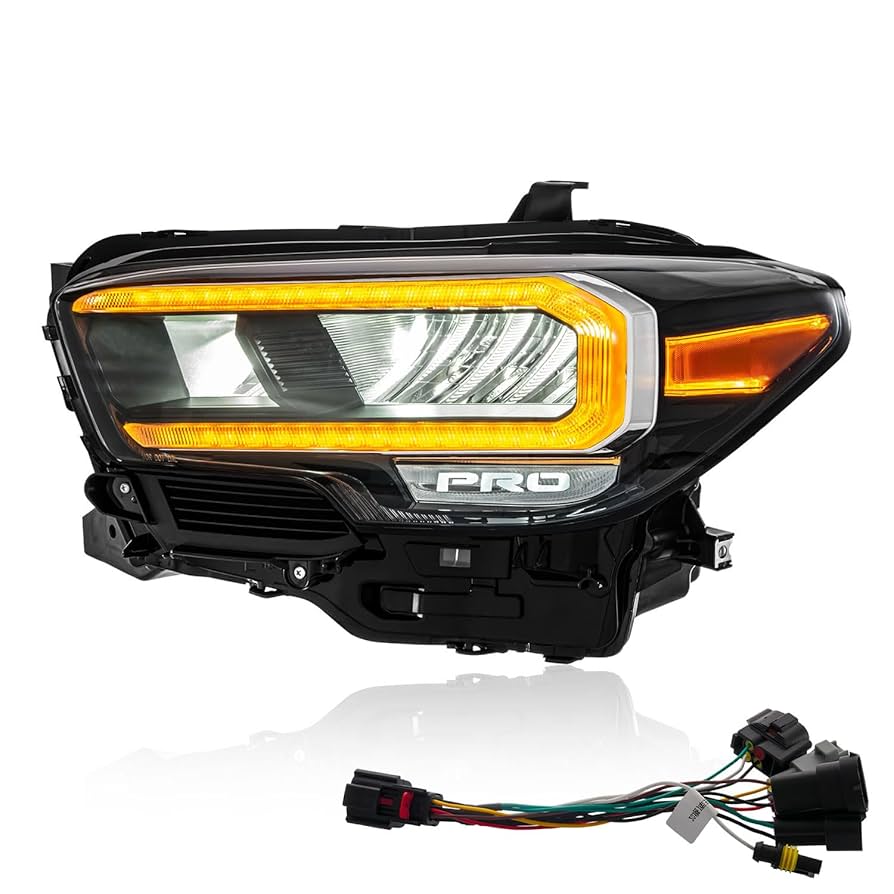Amazon.com: TODO Full LED Headlight for 2020 2021 Tacoma