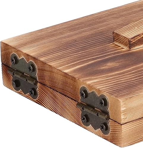 Miniatura 6 de Prensa de tortilla, prensa de tortilla de madera, prensa mexicana de tortilla, hecha de madera natural de grado alimenticio, papel pergamino grande