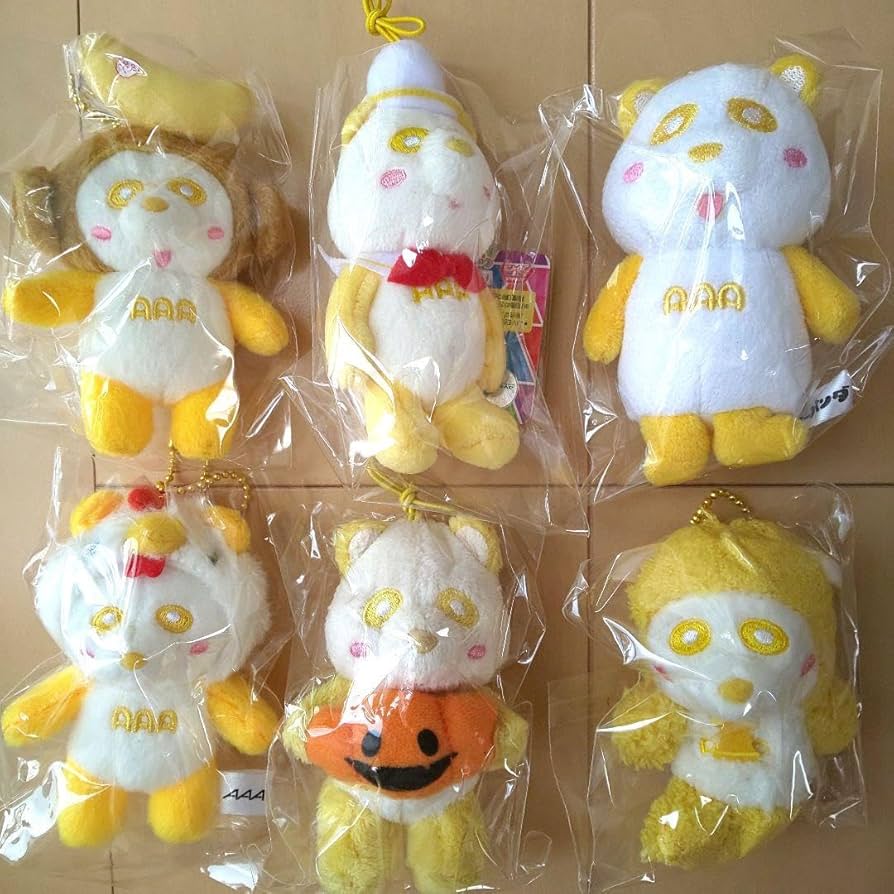 Amazon.co.jp: AAA 日高えパンダぬいぐるみ&キーホルダー17個