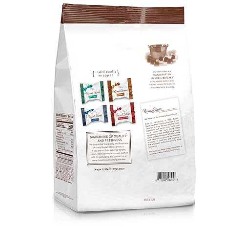 Miniatura 12 de Russell Stover Chocolates surtidos, bolsa de 18.4 onzas
