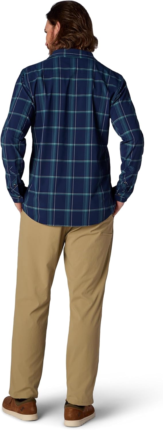 Flylow Men's Royal Shirt - Button-Up Long-Sleeve Shirt for Mountain Biking & Casual Wear