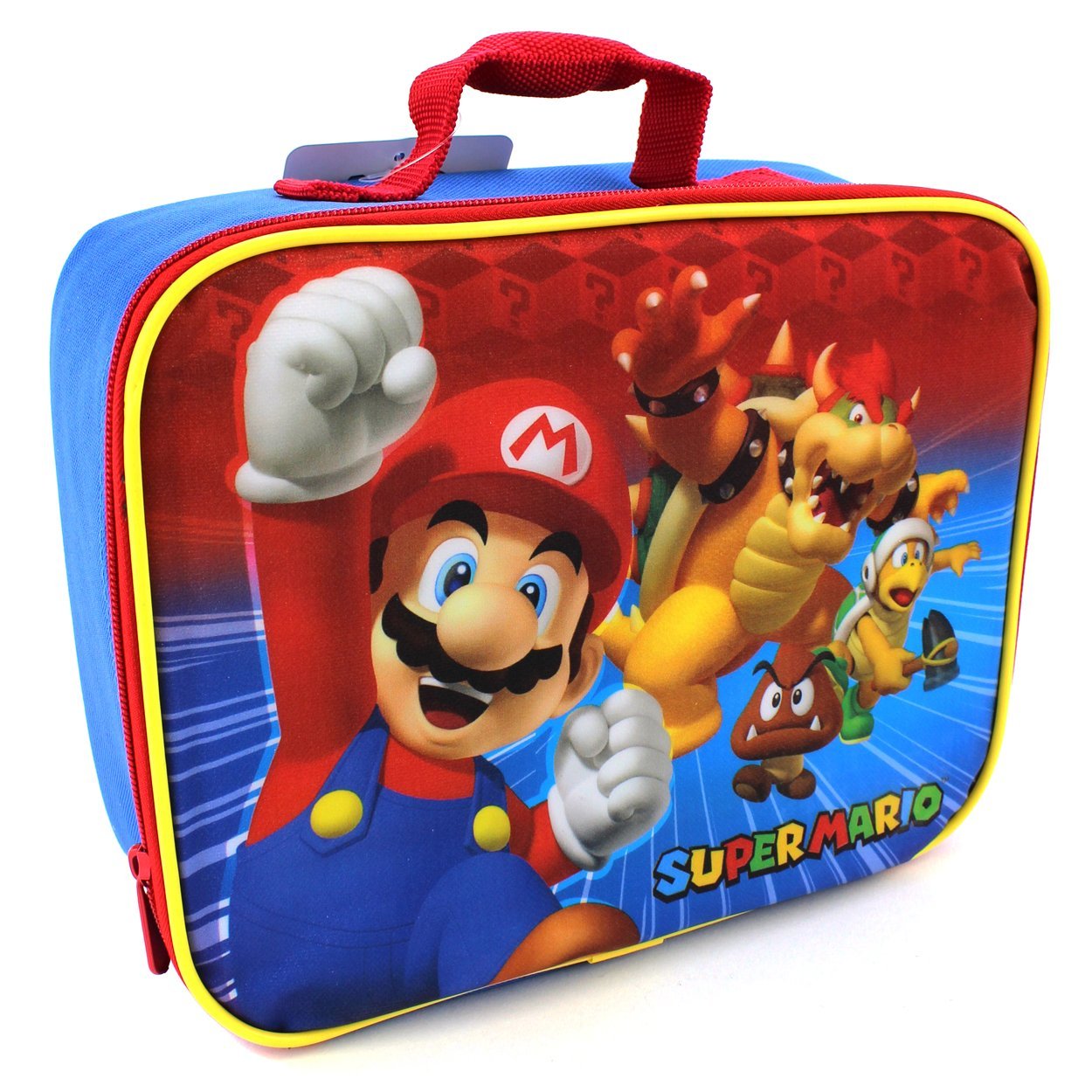 Super Mario Soft Lunch Box (Mario & Bowser)