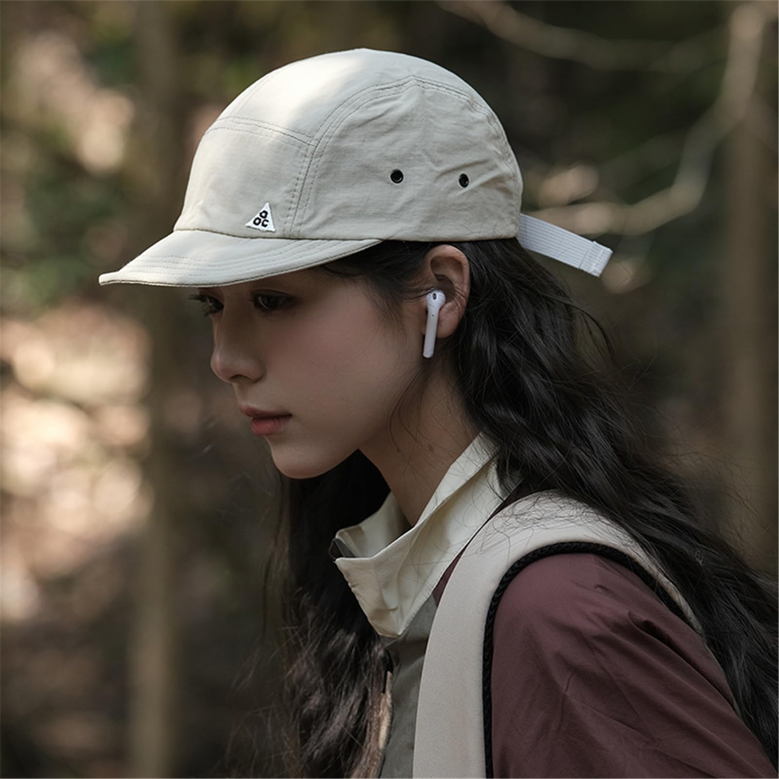 Casquette Homme De Baseball À Séchage Rapide pour L'extérieur, Chapeau Bord Court Hommes Et Femmes, Soleil Cinq Pièces Décontracté Souple