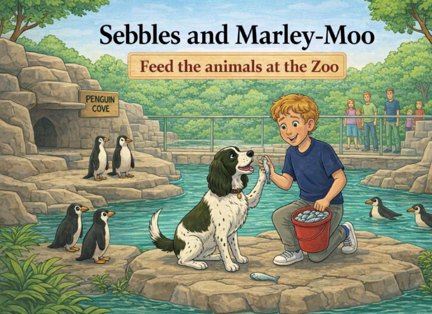 Sebbles and Marley-Moo: Feed the Animals at the Zoo (The Adventures of Sebbles and Marley-Moo)