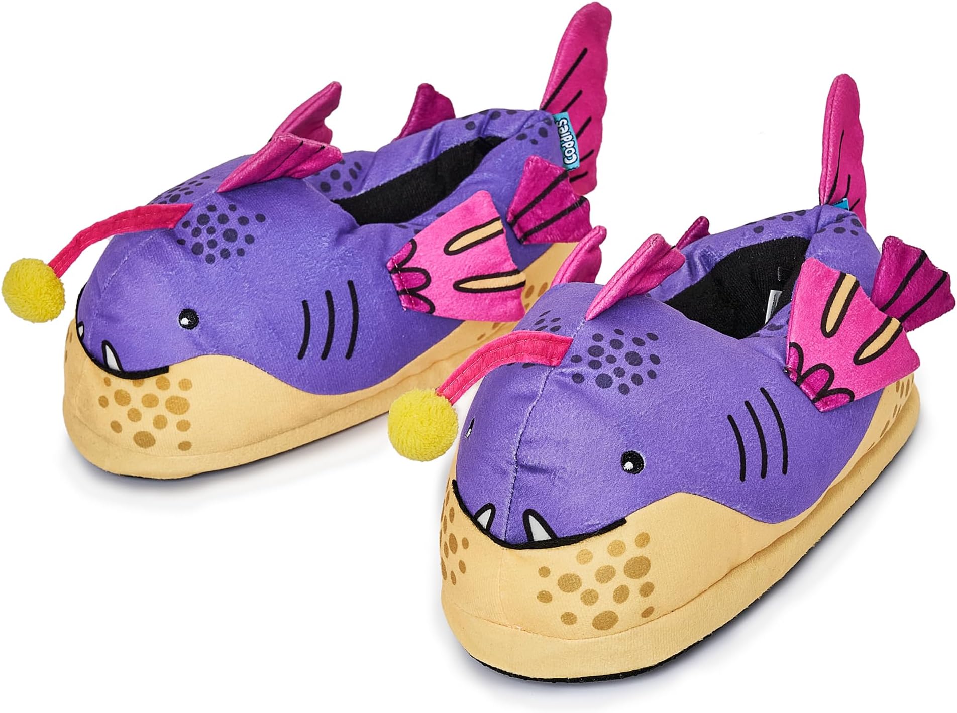 CoddiesAnglerfish Slippers | Unisex Funny Slippers, Novelty Comfortable Pantuflas, Gag Gift | Men, Women & Kids