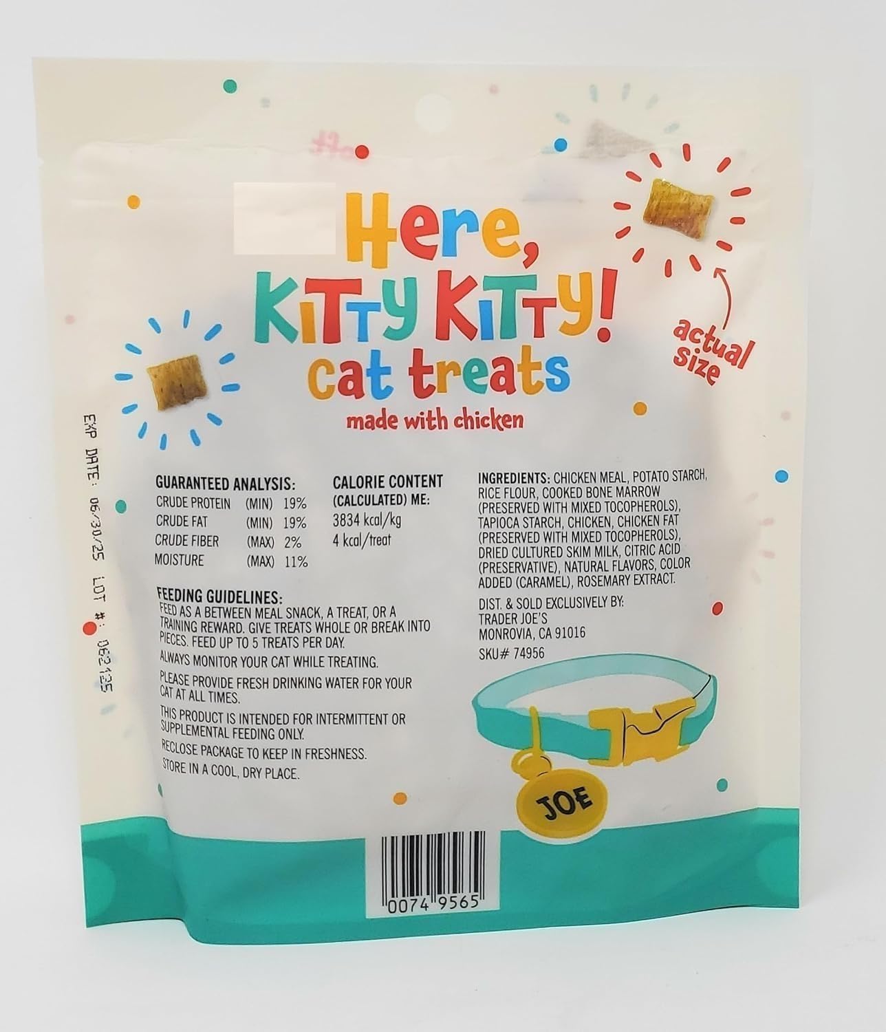 Here Kitty Kitty Cat Treats 5 oz (142g) - Pack of 3