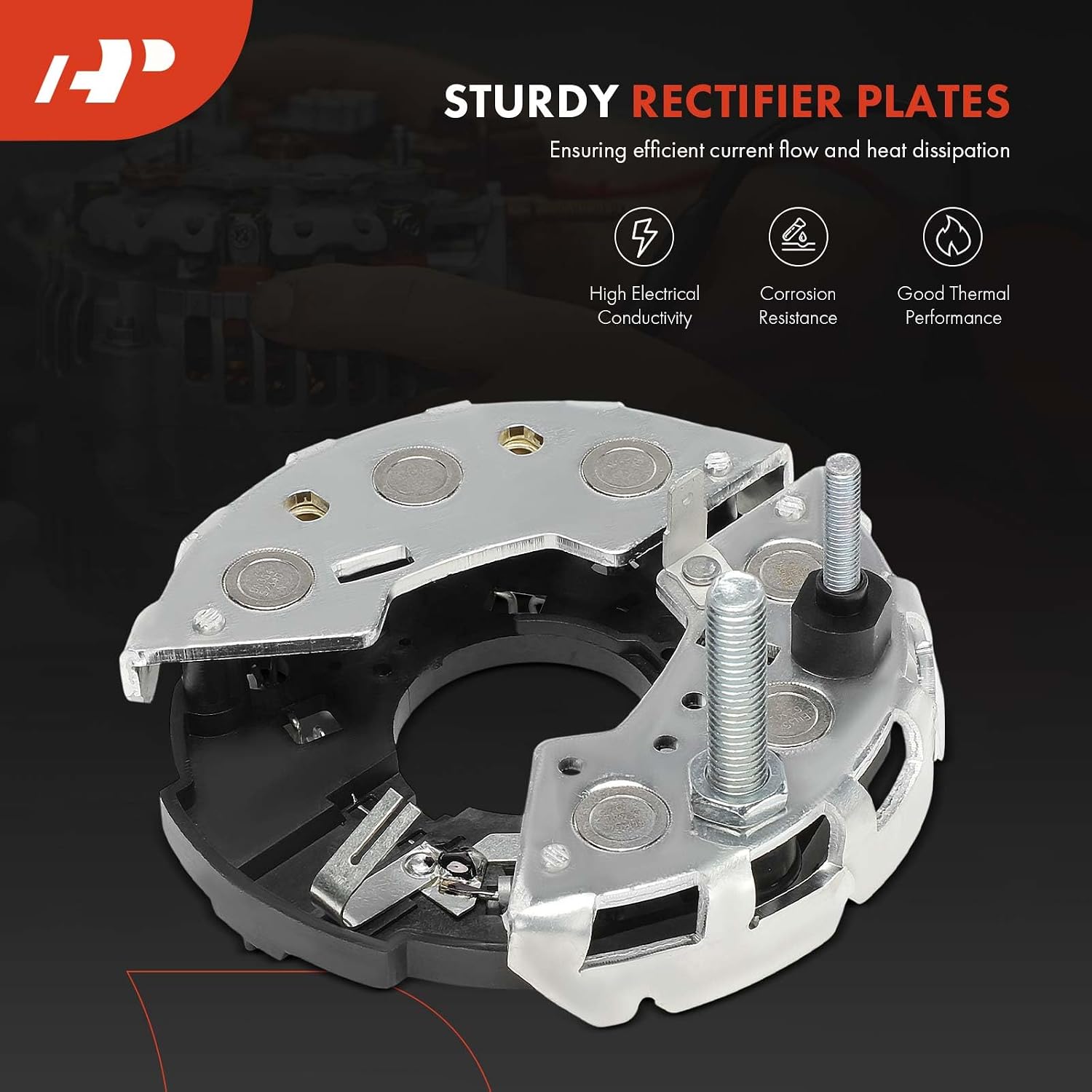 A-Premium Alternator Rectifier Compatible with Volkswagen & BMW