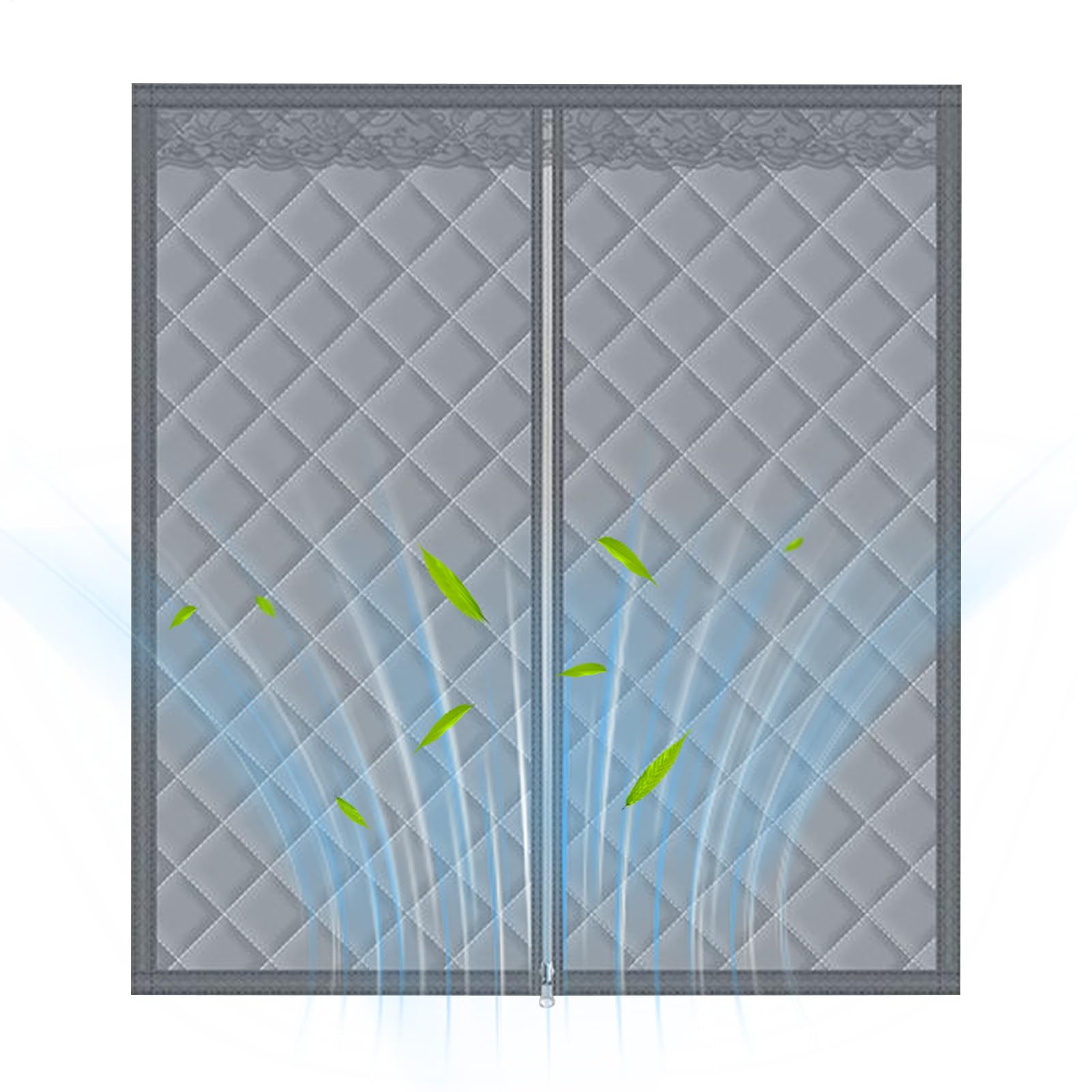 Cortinas térmicas opacas y aislantes de doble cara para ventanas de salones y dormitorios modernos