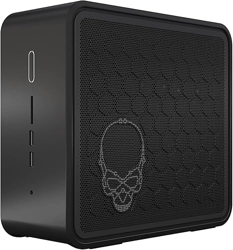 Miniatura 5 de Intel NUC 9 NUC9i5QNX Mini PC de escritorio empresarial (Intel 4-Core i5-9300H, 16 GB de RAM, SSD de 1 TB, gráficos UHD) Ghost Skull Canyon Extreme
