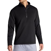 Gaiam Men's Recovery Long Sleeve Quarter-Zip, Standard Fit, Midweight Breathable Material