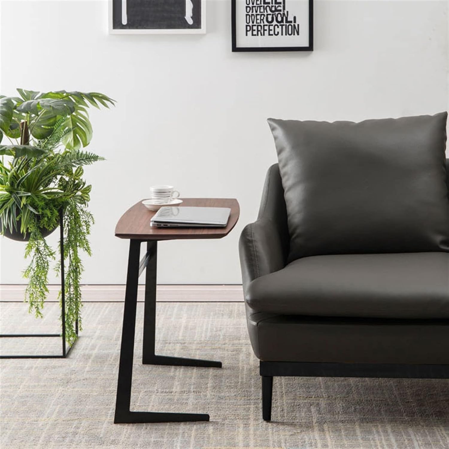 Aimery Office End Table End Table Wooden Side Table Coffee Table Small Corner Table Living Room Bedroom Balcony Furniture