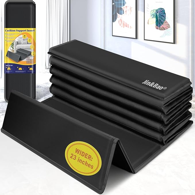 Jin&Bao Wider Couch Cushion Support for Sagging, Heavy Duty Solid Wood