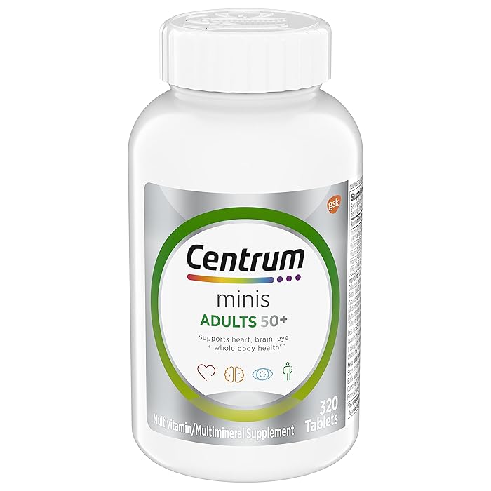 Buy Centrum Minis Silver Multivitamin for Adults 50 Plus, Multimineral