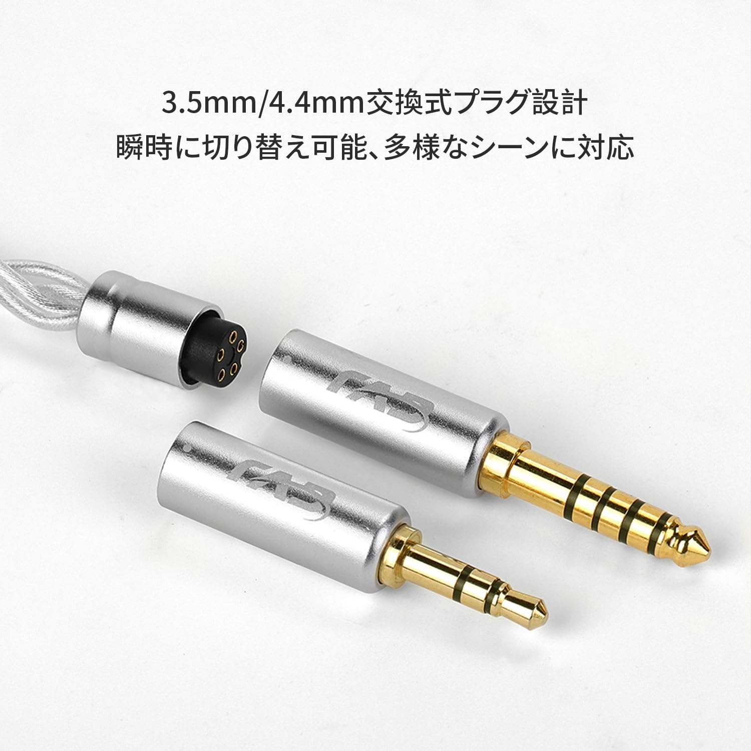 Amazon.co.jp: CVJ NEKO （銀）IEM イヤホン有線/黒金複合振動膜 +