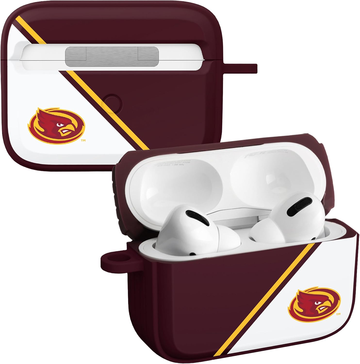 Affinity Bands Iowa State Cyclones HDX Case Cover Compatible with Apple AirPods Pro 1 & 2 (Camo)