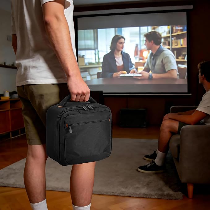 Estuche portátil para proyector mini CURMIO negro miniatura 6