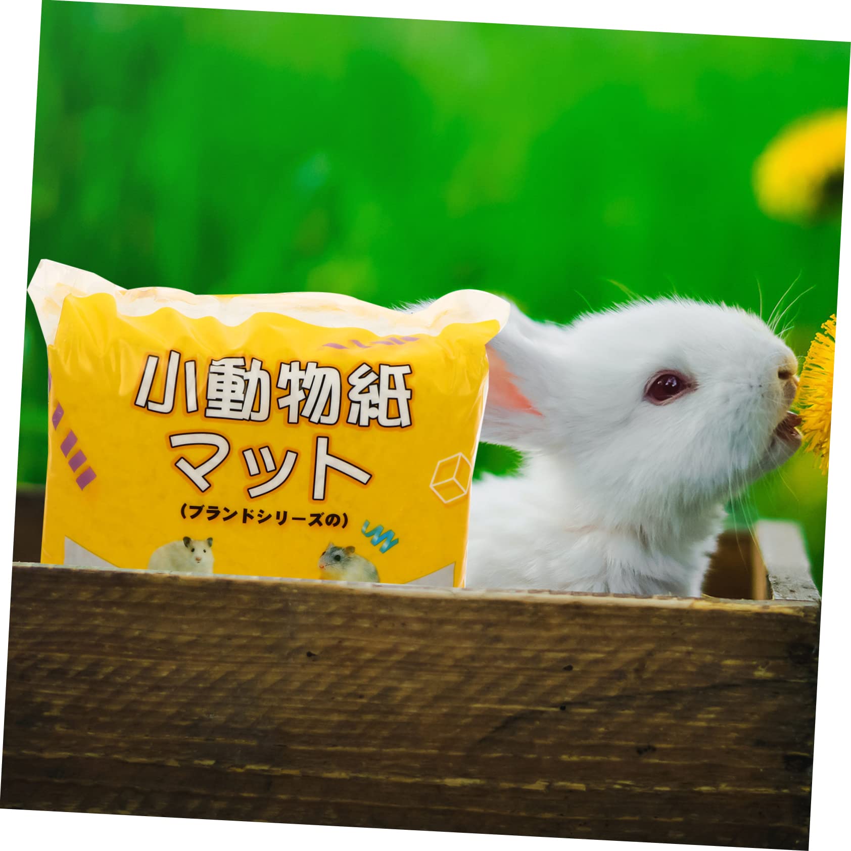SUPVOX Lettiera per Piccoli Animali in Carta Bianca, Materiale la Nidificazione di Criceti e Cincillà, Assorbente a Bassa Polvere, per Tutte Le Gabbie e Acquari