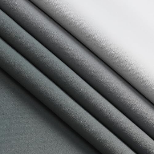 Miniatura 8 de Estelar Textiler Cortinas opacas degradadas para sala de estar, 84 pulgadas de largo, cortinas de eficiencia energética con aislamiento térmico y