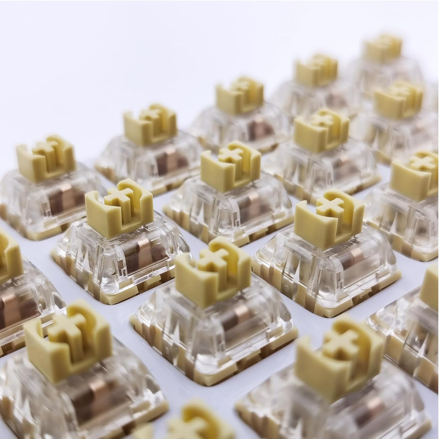 Kailh Midnight PRO Switches for Mechanical Gaming Keyboard,5-pin/40gf Tactile/Silent Switches(Midnight Tactile,90Pcs)