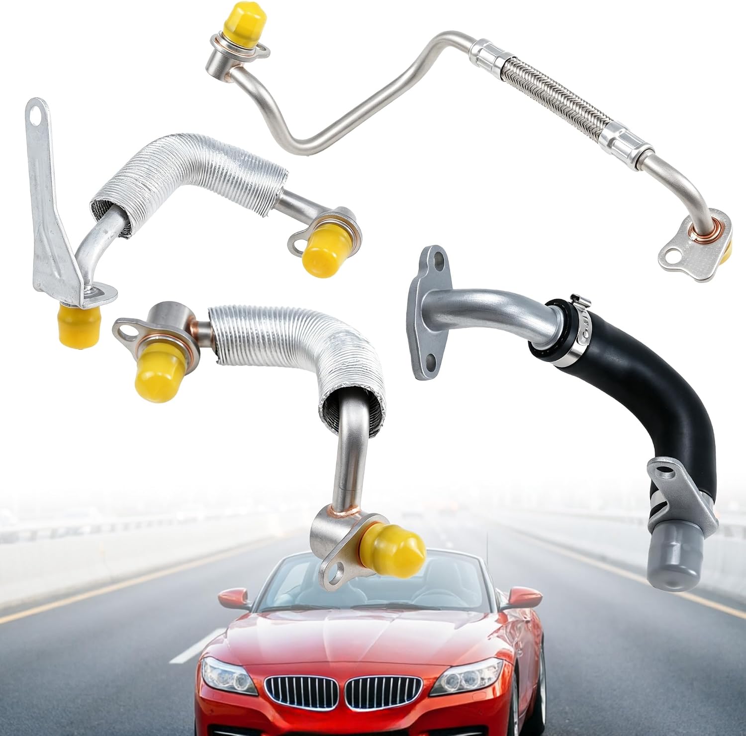 11538663516 Turbocharger Coolant &Oil Line for BMW N20 N26 Engine 2013-2018