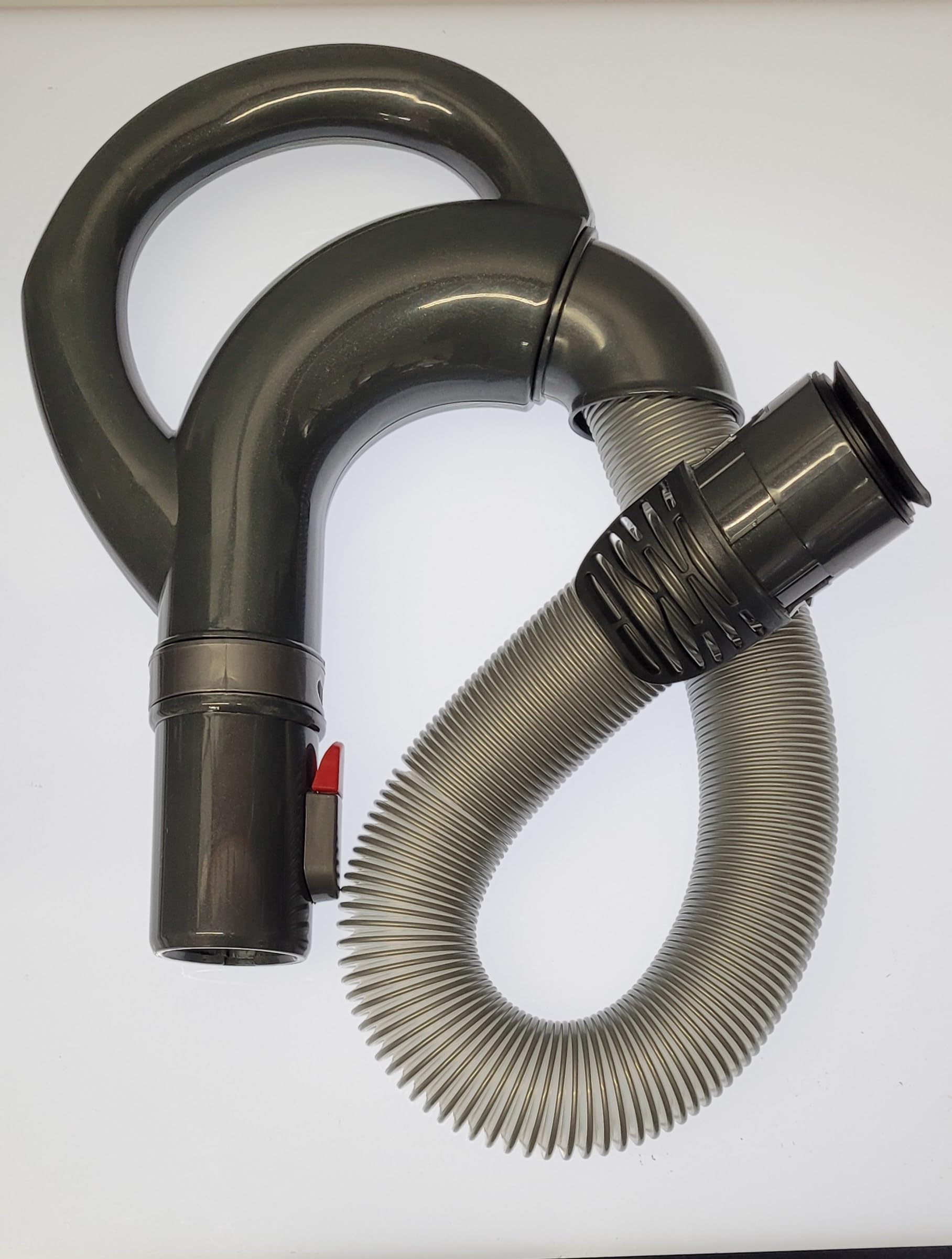 Casa Vacuums Mango de manguera Shark Navigator de repuesto mejorado, súper elástico, reforzado con alambre, gris, 1 paquete