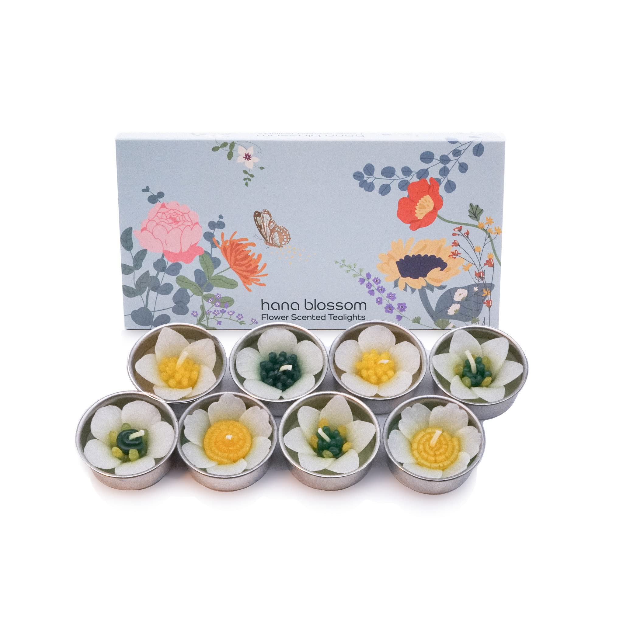 Lot de 30 bougies chauffe-plat parfumées coco