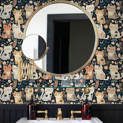 Vista 72 de Papel tapiz moderno de línea geométrica dorada/gris, autoadhesivo, extraíble, fácil de despegar en papel de pared para dormitorio, gabinete