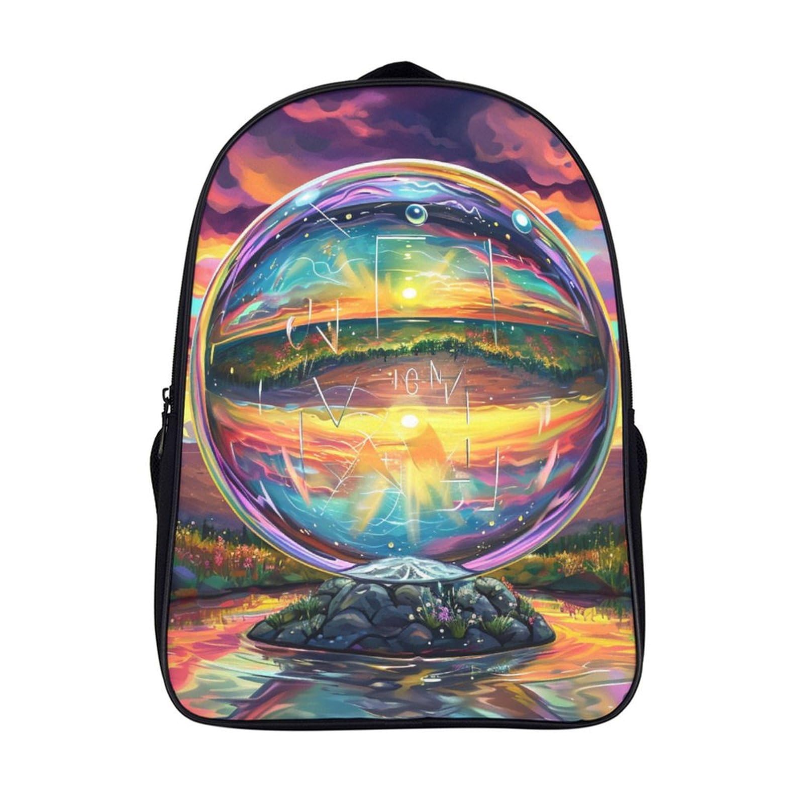 Mochila infantil 3D evita caídas con correa pectoral para preescolar Blue Planet 7