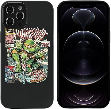 Amazon Co Jp Mutant Ninja Turtles ミュータント タートルズ Iphone12 用 ケース Iphone12 Pro用 ケース 6 1インチ Iphone 12 Pro Max Iphone 12 Mini 用 ケース Tpuバンパー ワイヤレス充電対応 薄型 軽量 耐衝撃 指紋 黄変防止 スマホケース スマホカバー Iphone 12pro