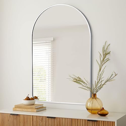 Miniatura 10 de NeuType Espejo de longitud completa, espejo de cuerpo completo de 55 x 16 pulgadas con soporte, espejo de pie de longitud completa, espejo montado