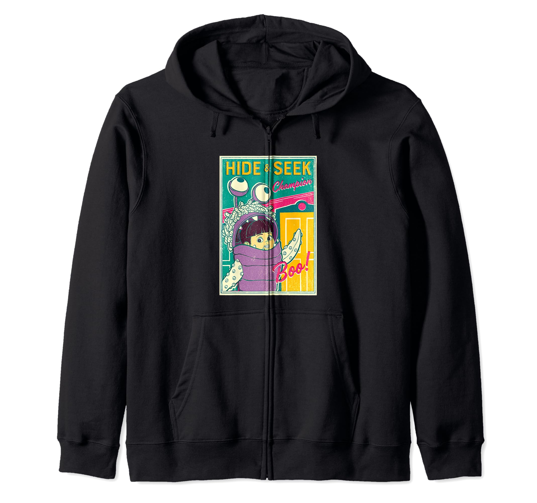 Pull Monsters Inc Boo zippé pour remplacer les pulls rêches qui grattent
