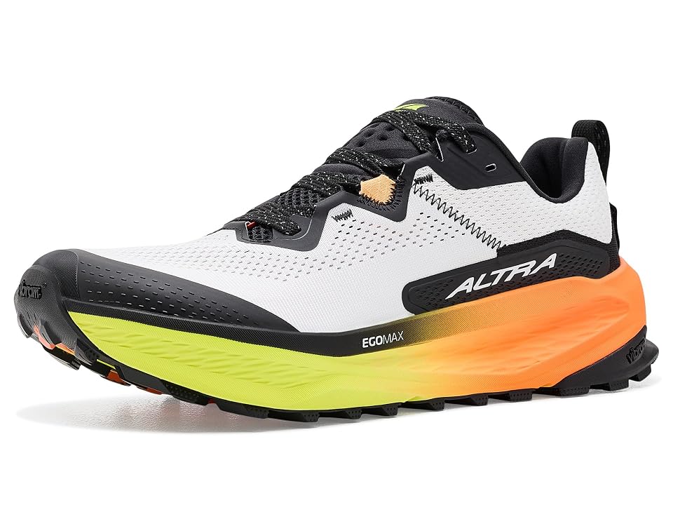 Altra Olympus 7 Men's Running Shoes White/white/black: 13 D - Medium, Synthetic In Multi