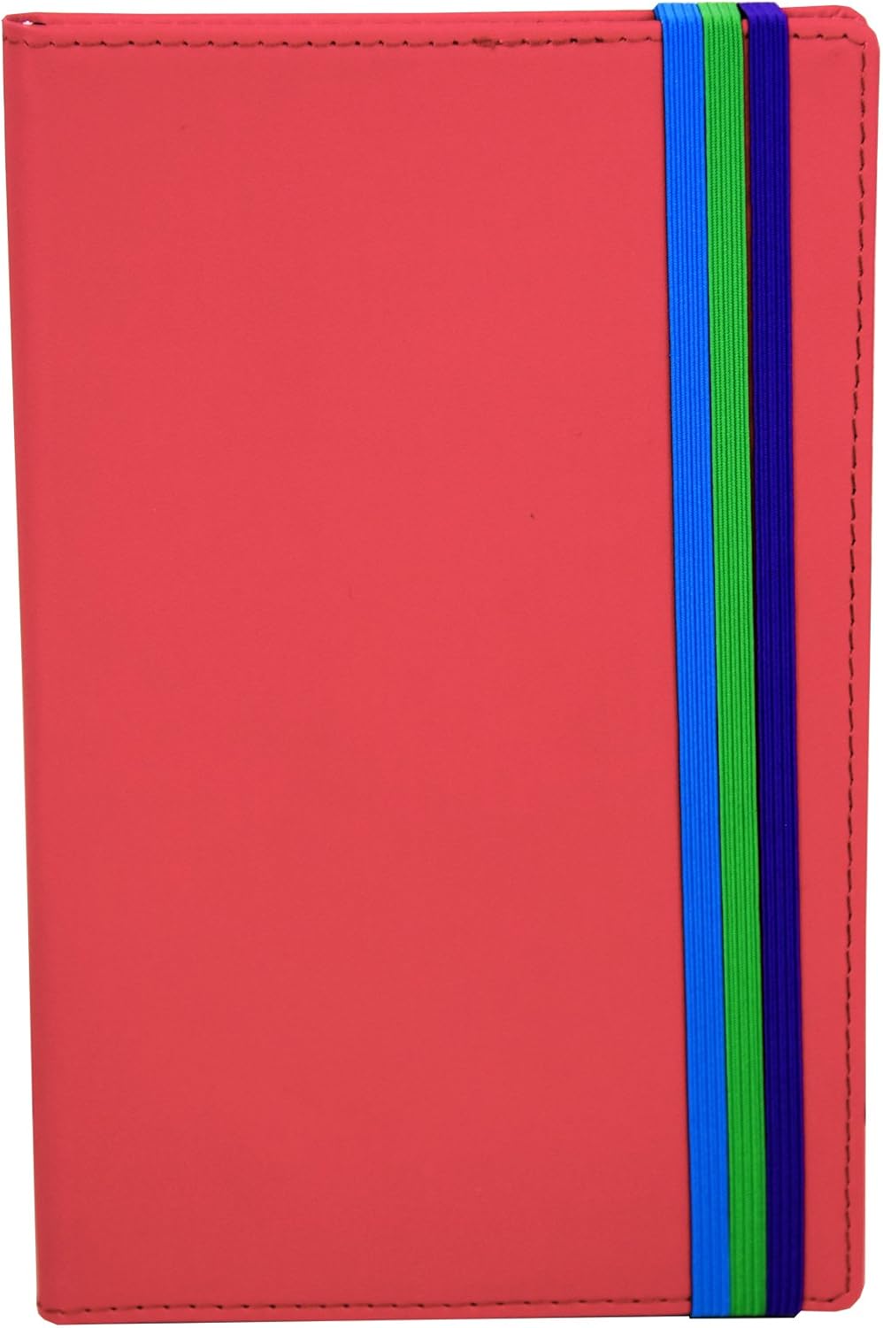 Samsill Color Writing Notebook Diary with Pocket, Hardbound, 5.25 x 8.25 Inch Pink, Classic