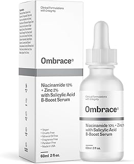 Niacinamide 10% Serum For Face Plus Zinc 2% with Salicylic Acid, Anti Aging Serum, Hydrating Serum for Moisturize Skin, Oil Control, Pore And Dullness Reducer, For All Skin Type 60ml 2Floz