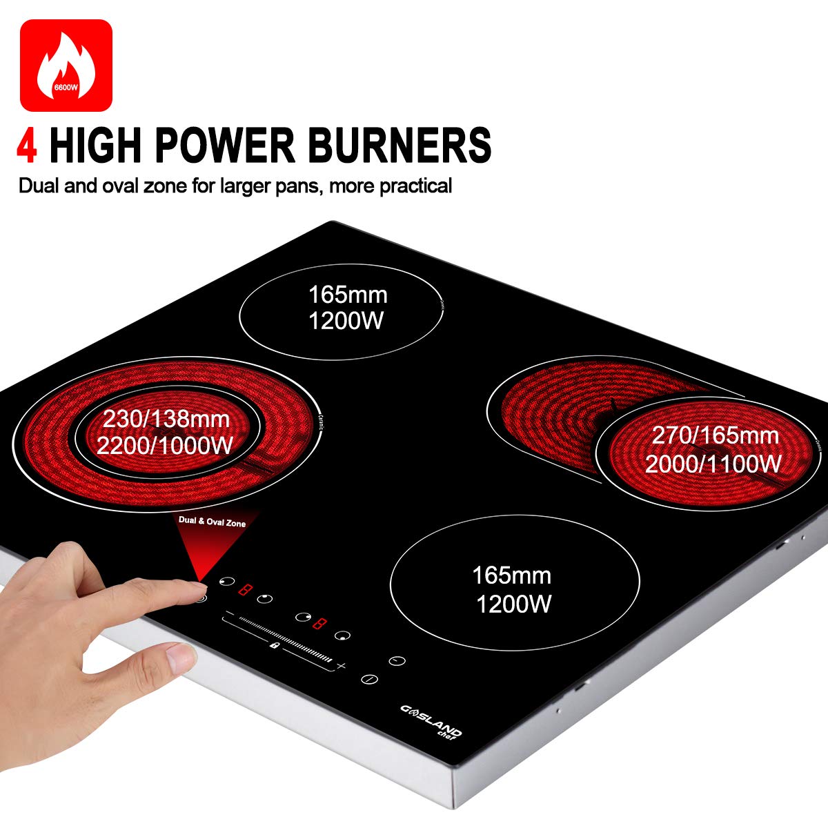 chef cooktop 60cm