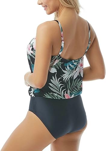 Vista 2 de Coco Reef Womens Amaris V-Neck One Piece