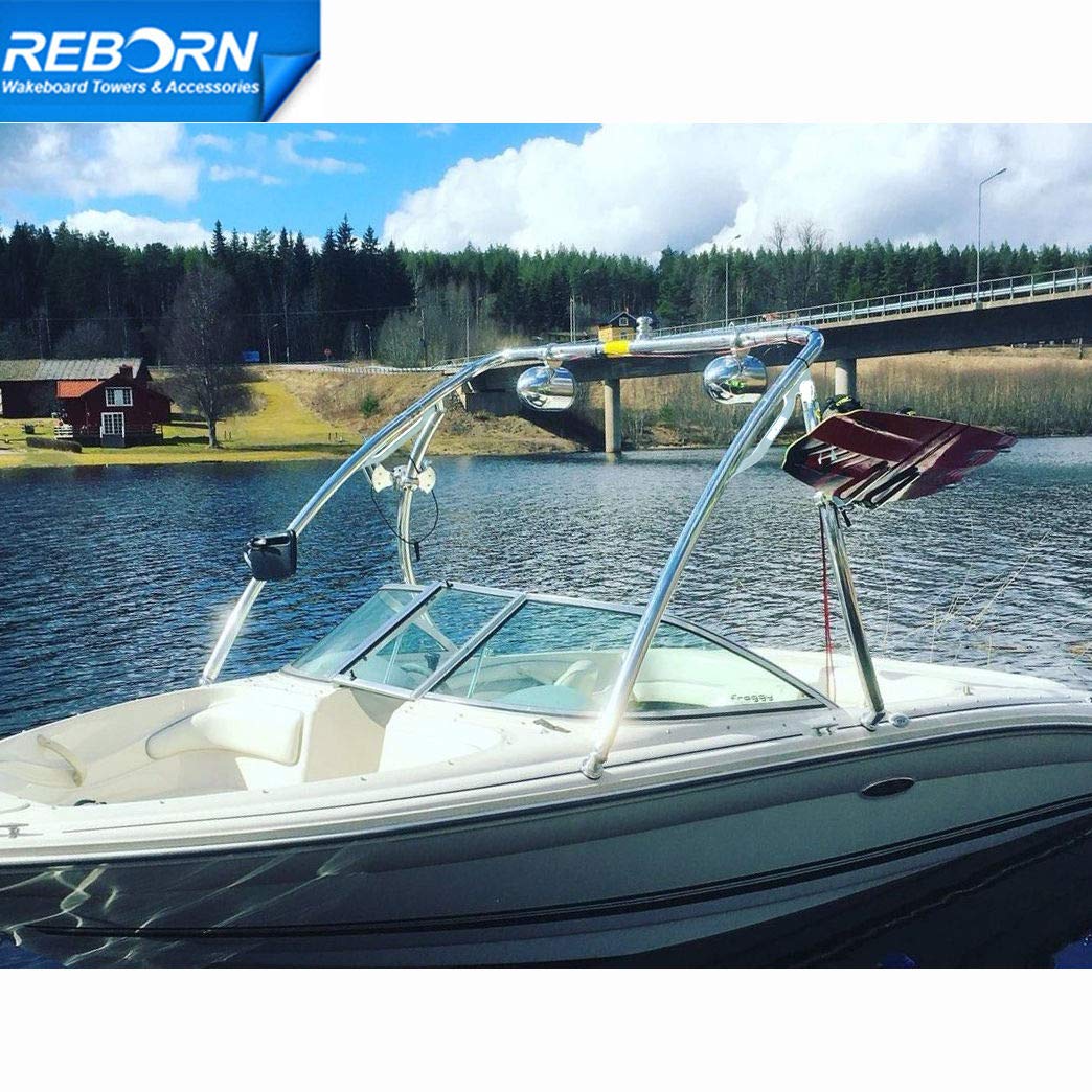 Reborn elevate wakeboard tower shining polished
