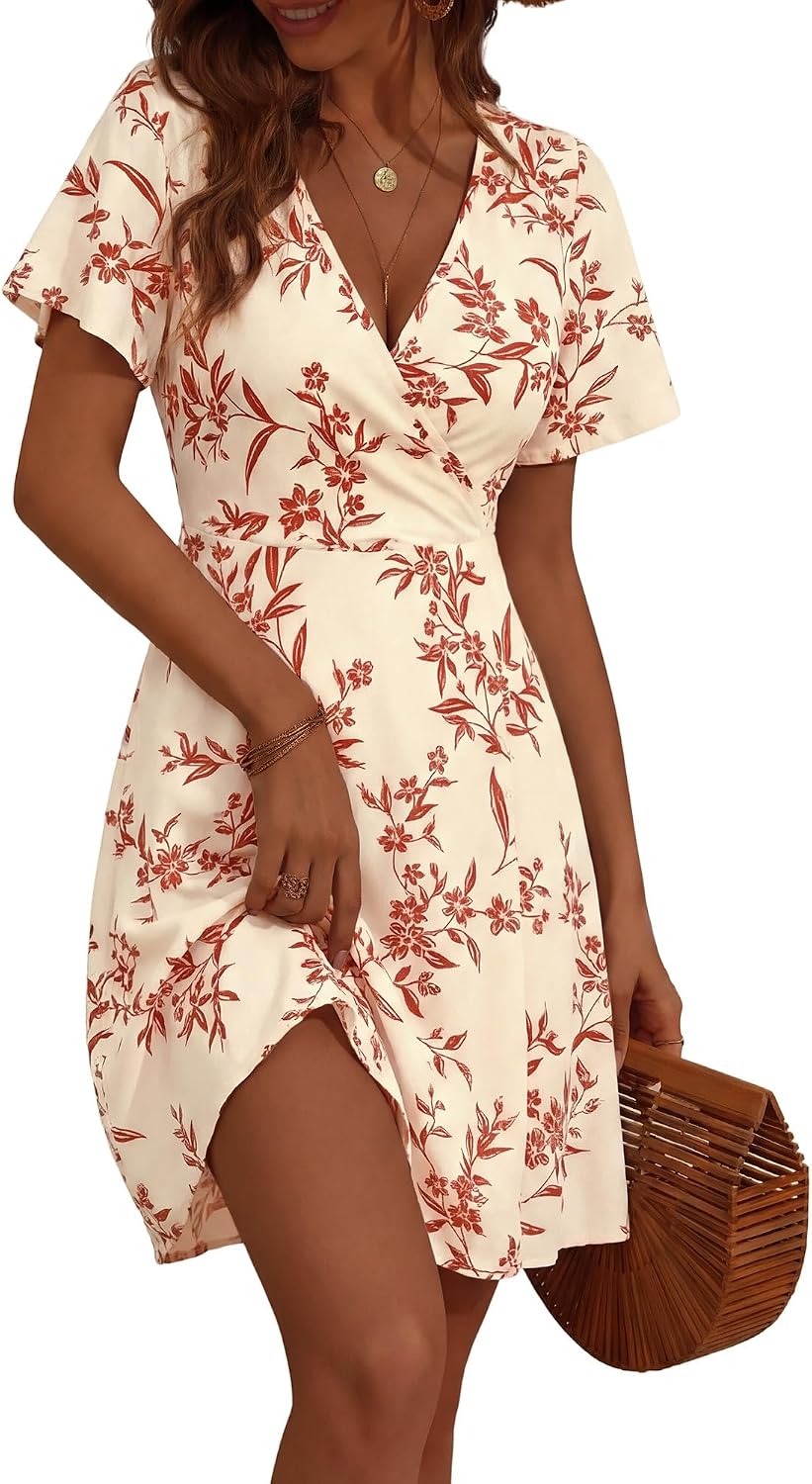 Apricot Brown Floral-6