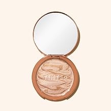 LIVE TINTED HUELIGHTER Multi-Dimensional Highlighter Powder Champagne to Bronze Glow, Radiant Pressed Powder Highlighter with Niacinamide & Hyaluronic Acid