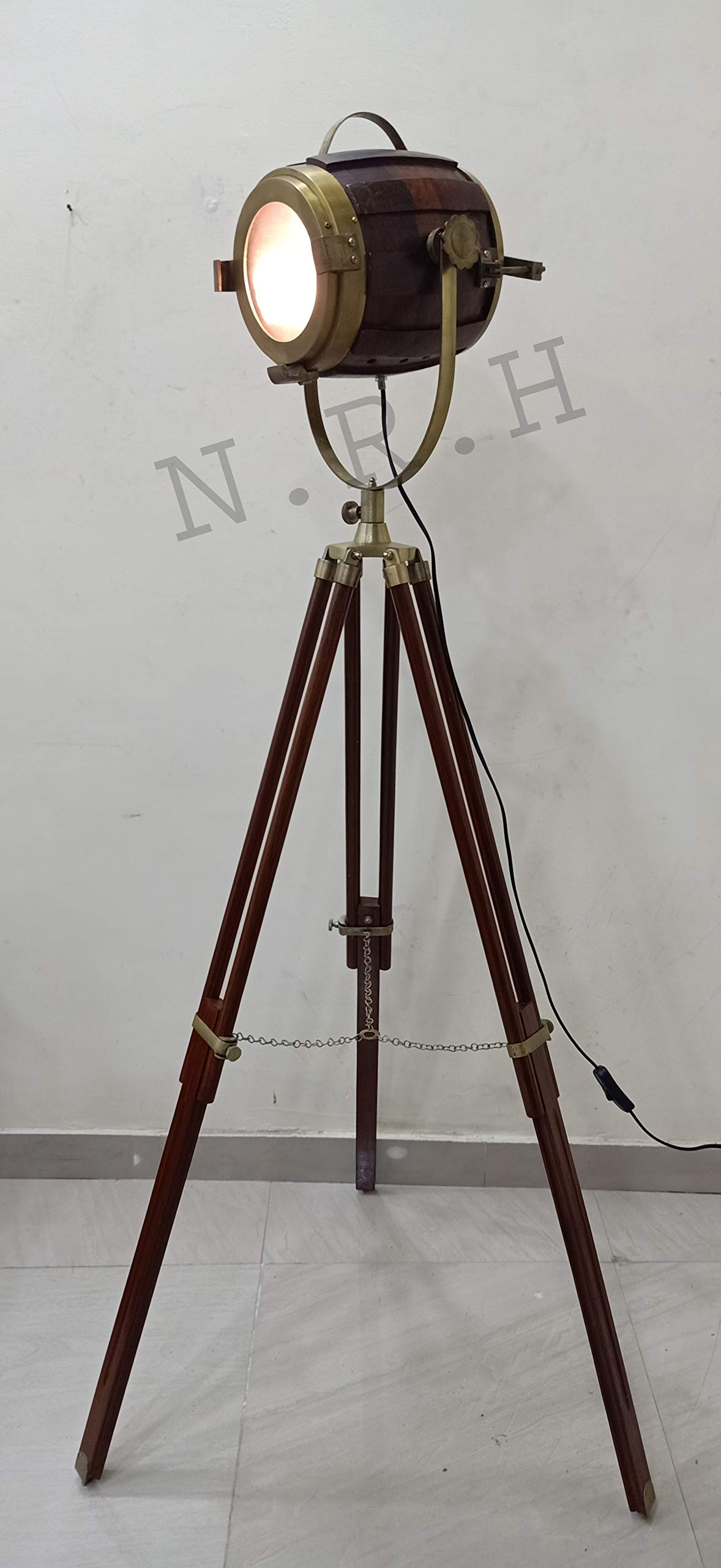Piantana, lampada da teatro - riflettore - treppiede