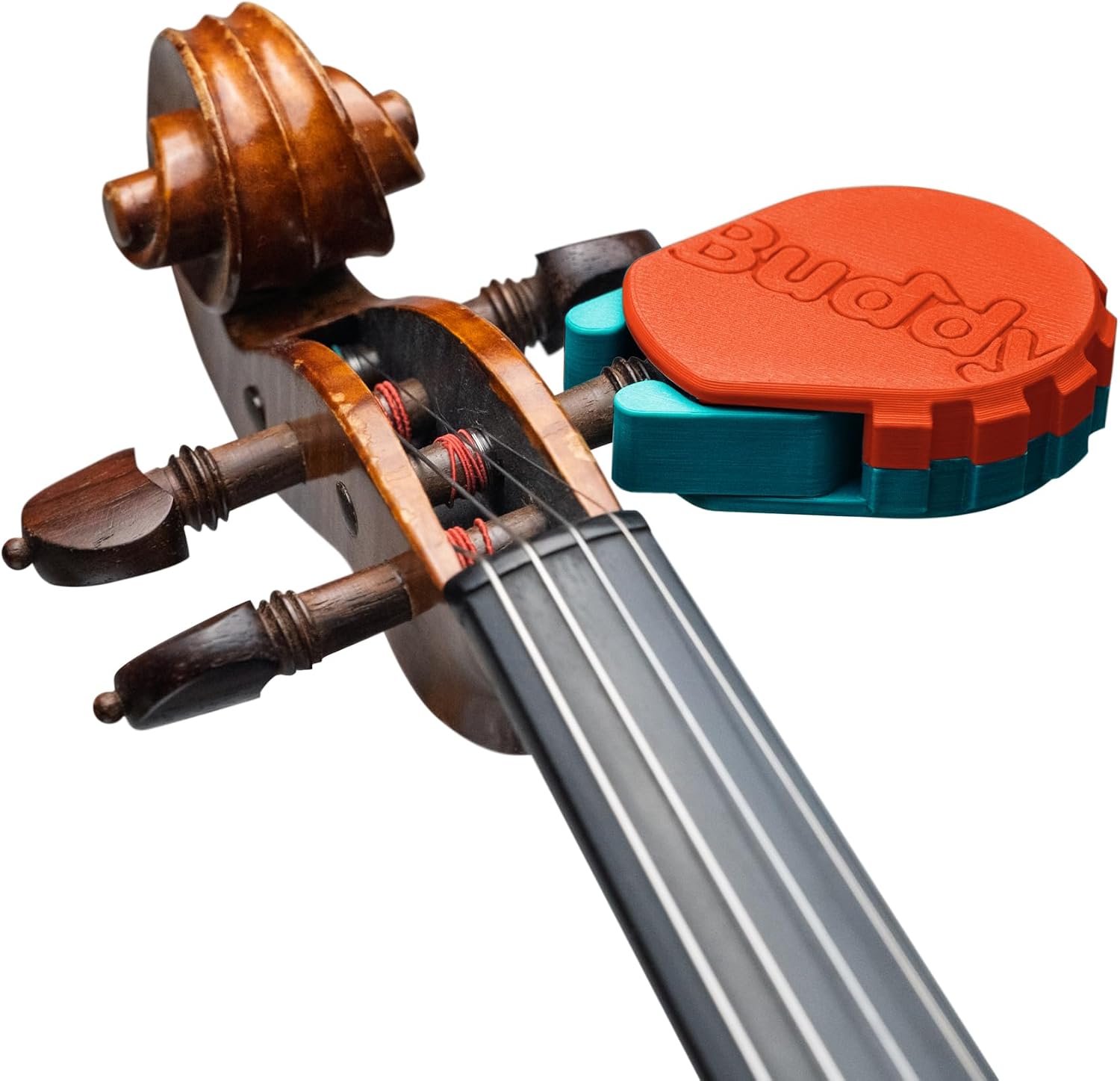 LIMITED CHRISTMAS EDITION Peg Buddy – Violin Peg Tuning Aid with Bow Screw Wrench | Easy Leverage Tool for Smooth Tuning & Maintenance (XMAS RED)