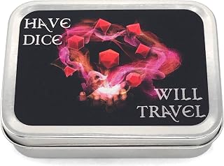 Dice Chamber 2.0 – Printed Metal Dice Holder ~ Travel - Insert-Dice Only