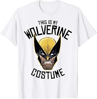 Marvel Wolverine This Is My Costume T-Shirt