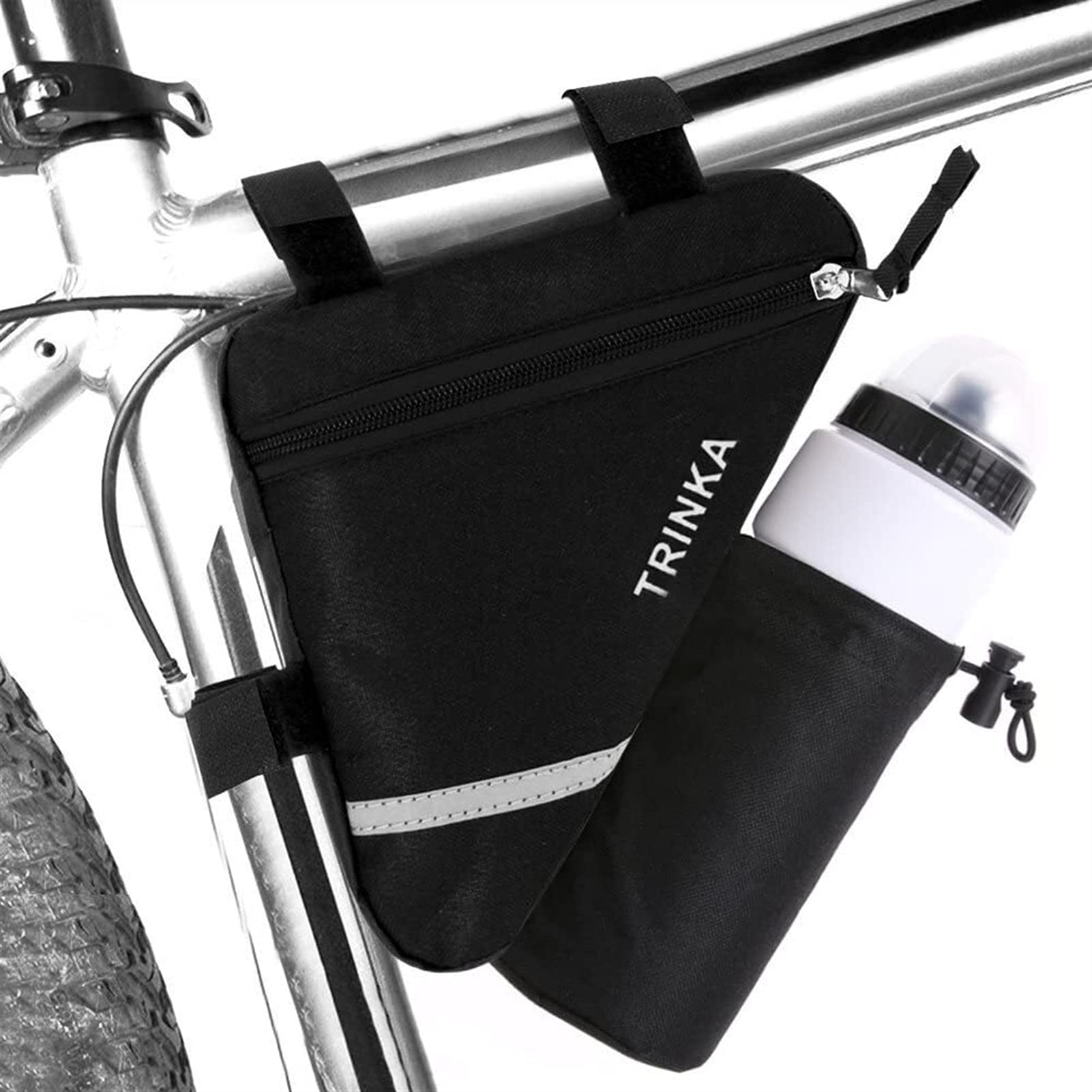 Bolsa de bicicleta triángulo SSDD elimina el peso en la espalda en tus rutas de montaña 2 piezas