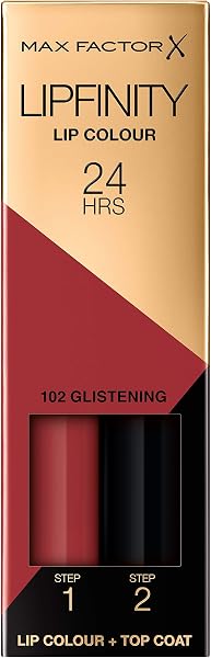 Max Factor LipFinity Lip Colour Lipstick Pintalabios, Tono 15 Ethereal - Paso 1: 2.3ml Paso 2: 1.9g - 5