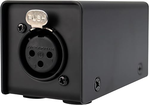 In Line Microphone Preamp Gain Booster for Dynamic and Ribbons Mic 25db for Podcasting Recording Live Streaming