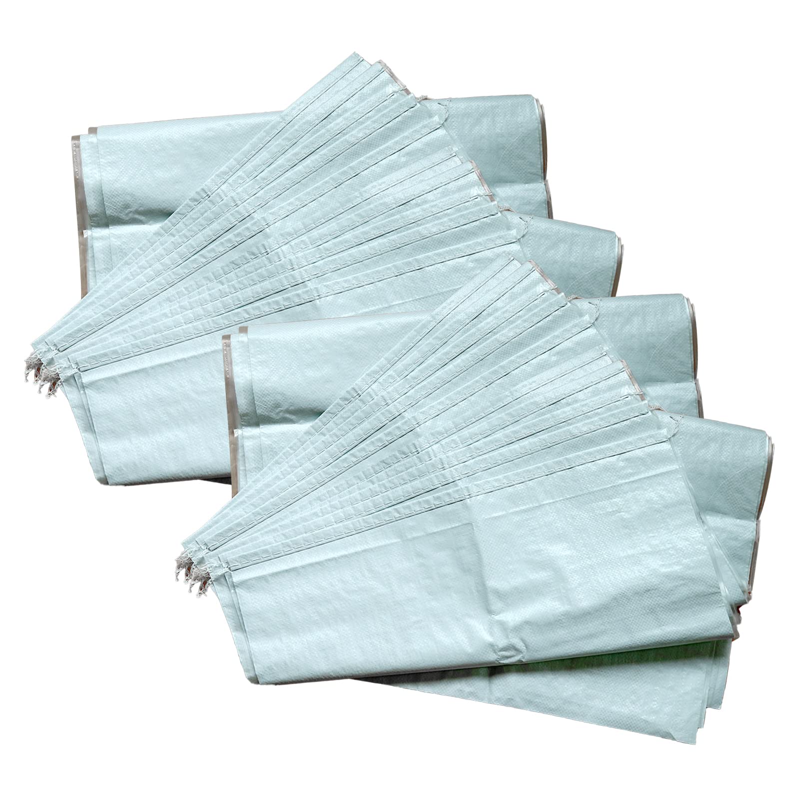 Lot de 50 sacs à gravats, sacs de sable, sacs à déchets de jardin, sacs tissés alternatifs aux pommes de terre et légumes, sacs de culture en polypropylène (50 sacs XL (60 x 100 cm)